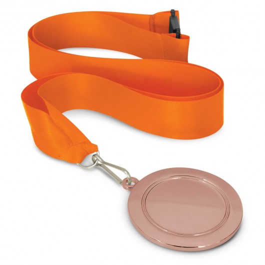 Orange Promotional Medals